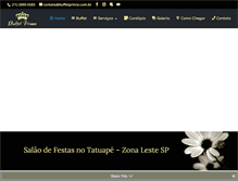 Tablet Screenshot of buffetprince.com.br